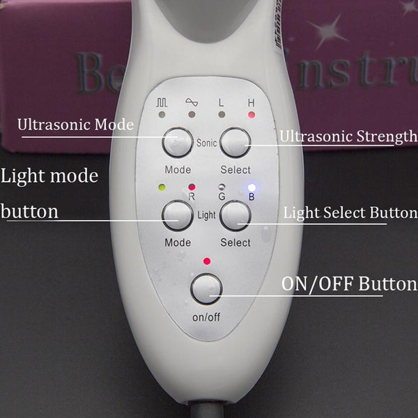 Ultrasonic Facial Massage